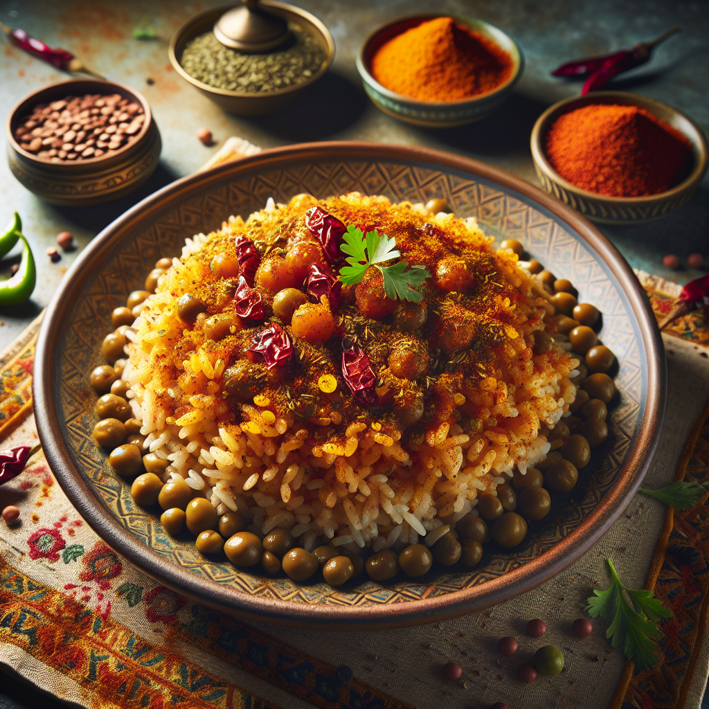 Keto Indian Spiced Lentil Rice