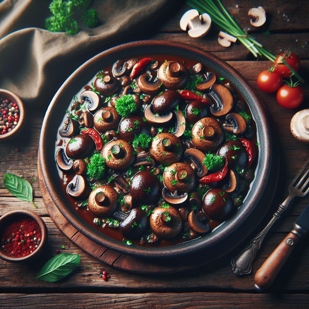 Vegan Mushroom Bourguignon