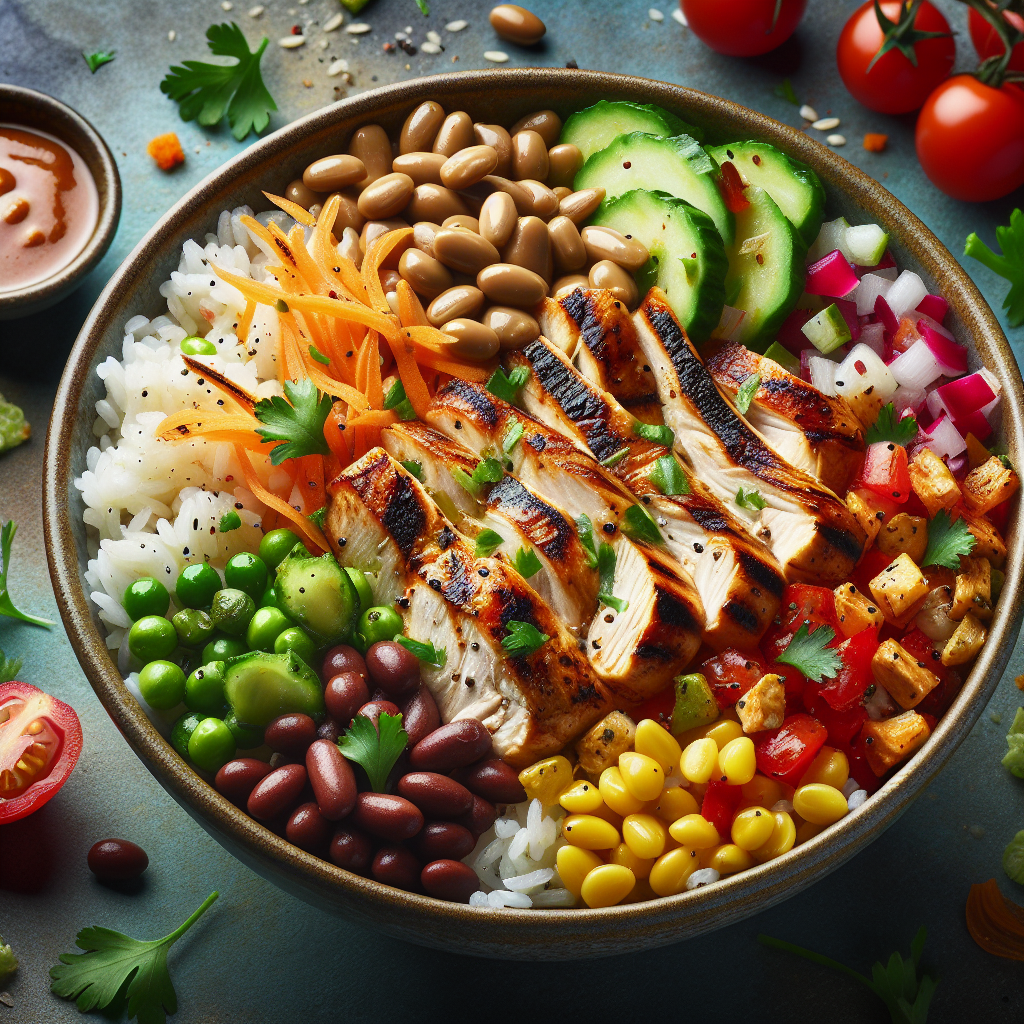 Mexican Chicken Rice Bowl