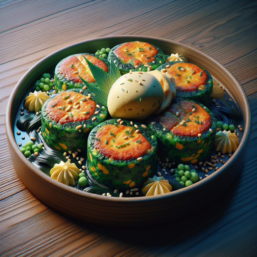 Seaweed Butter Rice Flour Fish Cakes