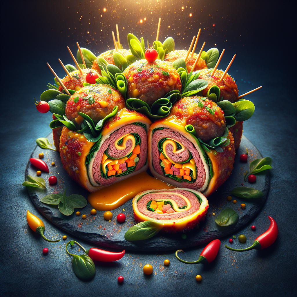 لفائف اللحم المفاجأة