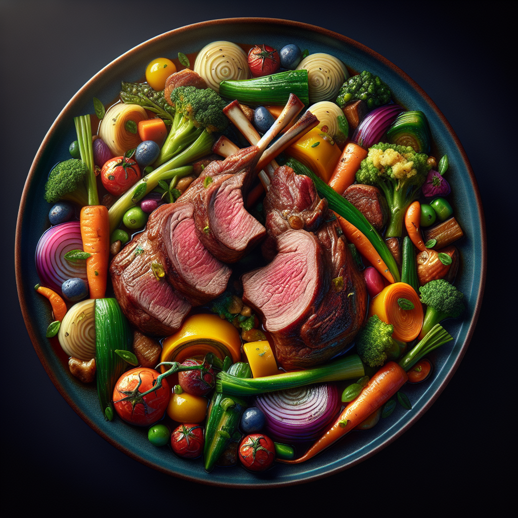 Cerian Lamb and Vegetable Medley