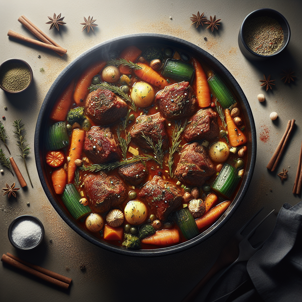 Cerian Herb-Infused Lamb Stew