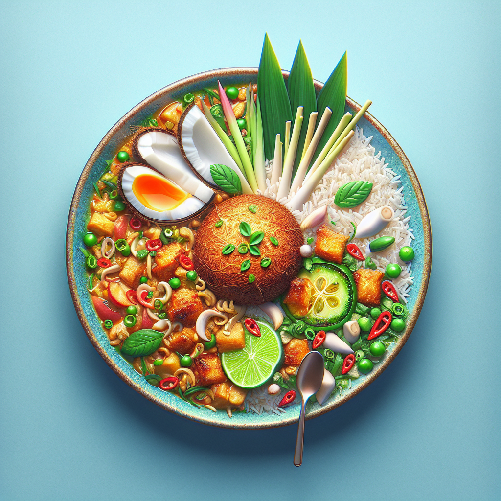 Heba and Mike's Comical Coconut Lemongrass Rice Delight