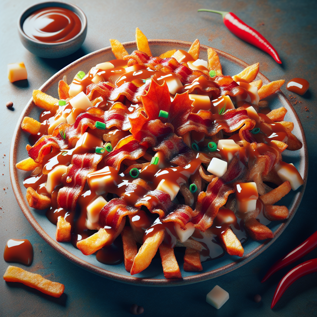 Maple Bacon-Free Poutine Surprise