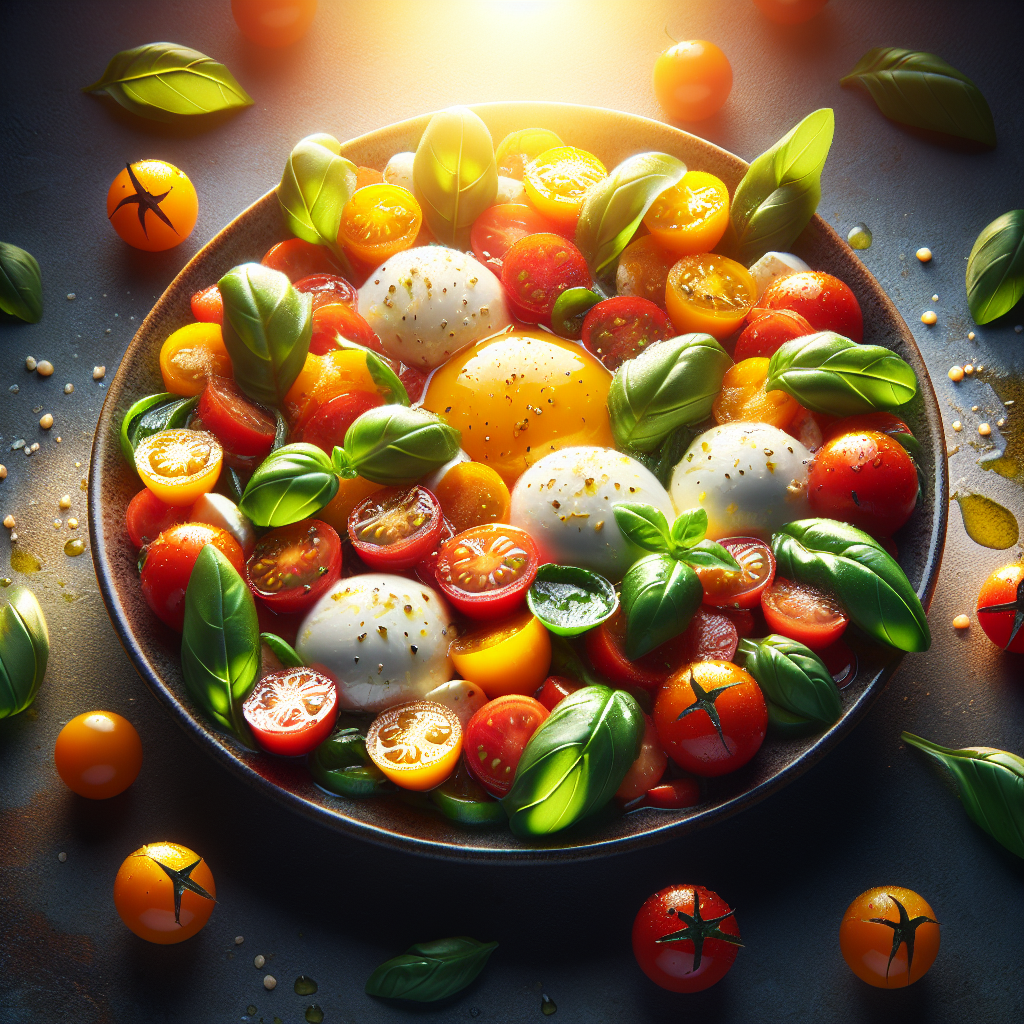 Sunrise Caprese Pasta